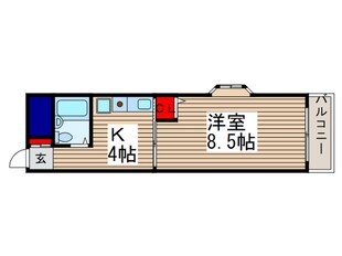 ルミネッセンス茂出木の物件間取画像